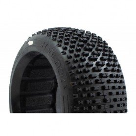 PNEUS H-BLOCK V2 BUGGY C3 (MEDIUM) WITH INSERT (2 PCS.) PCT2001-C3