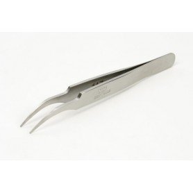 TAMIYA TOOLS HG ANGL TWEEZERS ROUND TIP STEEL 74108
