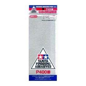 TAMIYA FINISHING ABRASIVES P400 - 87054