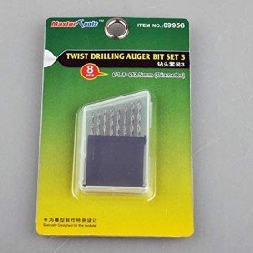 TOOL TWIST DRILLING AUGER BIT SET (8PCS) 1.8/2.5 DIAMETER 09956