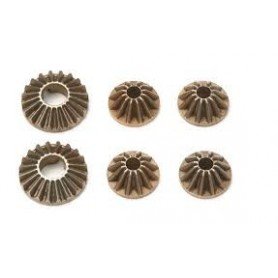 TAMIYA PARTS STEEL BEVEL GEARS FOR TA-06/XV-01 GEAR DIFF 300054428